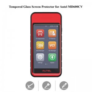 Tempered Glass Screen Protector for Autel MaxiDiag MD600CV